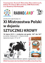 XI Mistrzostwa Polski w Dojeniu Sztucznej Krowy