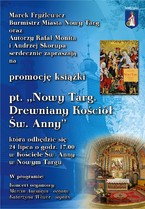 Promocja książki "Nowy Targ. Drewniany Kościół Św. Anny"