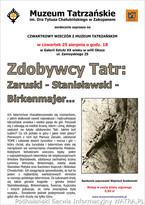 Zdobywcy Tatr: Zaruski – Stanisławski – Birkenmajer – Żuławski...