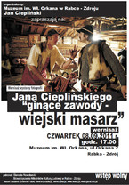 Wystawa fotografii Jana Cieplińskiego "Ginące zawody - wiejski masarz"