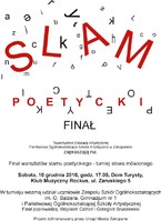 Slam poetycki - finał