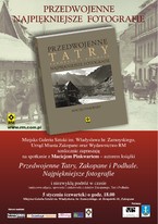 Przedwojenne Tatry, Zakopane i Podhale - promocja książki