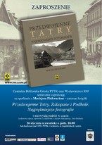 Promocja książki "Przedwojenne Tatry, Zakopane i Podhale"