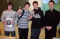 Udział krościeńskich szachistów w Turnieju o Puchar Wójta Gminy Łącko