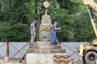 Pomnik Grunwaldzki przeniesiony