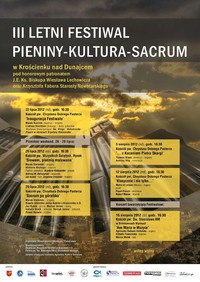 III Letni Festiwal "Pieniny-Kultura-Sacrum"