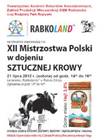 XII Mistrzostwa Polski w Dojeniu Sztucznej Krowy