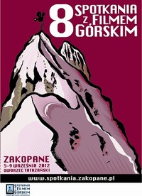 Plakat 8 spotkań z Filmem Górskim Zakopane 2011