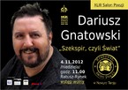 Dariusz Gnatowski „Szekspir, czyli Świat”