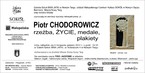 Wystawa pt. "Piotr Chodorowicz. Rzeźby, życie, medale, plakiety"
