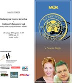 Najbliższy salon poezji - Katarzyna Gniewkowska i Juliusz Chrząstowski