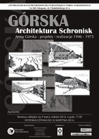 Górska — architektura schronisk