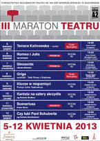 III Maraton Teatru
