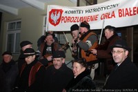 Manifestacja "Porozumienia Orła Białego" w rocznicę aresztowania twórcy Konfederacji Tatrzańskiej Augustyna Suskiego