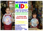 Decoupage Kids - ciasteczkowy talerzyk
