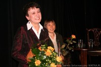 Oksana Zabużko w Teatrze Witkacego