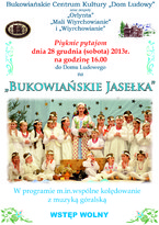 "Bukowiańskie Jasełka"