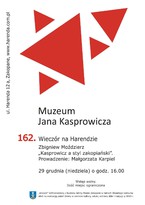 162. Wieczór na Harendzie: Zbigniew Moździerz "Kasprowicz a styl zakopiański".